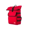 Manhattan Portage Silvercup Backpack, Red (1236 RED)