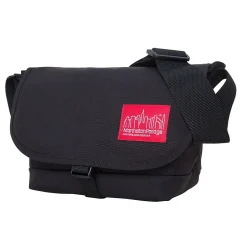 Manhattan Portage Straphanger Messenger Bag Small Black (1645 BLK)