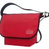 Manhattan Portage Vintage Messenger Bag Medium Red (1606V RED)
