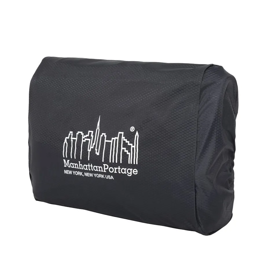 Manhattan Portage Wards Island Fabric Casual Messenger Bag, Purple (1120 PRP)