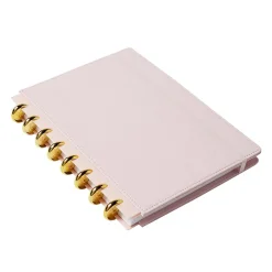 Martha Stewart Customizable Notebook, 6.38" x 9", Unruled, 60 Sheets, Blush (MS107U) Outlet