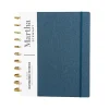 Martha Stewart Customizable Notebook, 9.5" x 11.38", Ruled, 60 Sheets, Navy (MS110N) Best