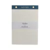 Martha Stewart Desk Notepad, Wide-Ruled, 5.5" x 8.25", Navy, 150 Sheets/Pad (MS110G) Discount