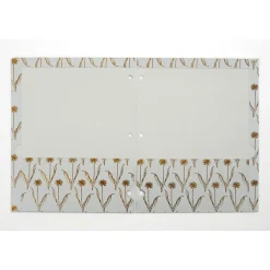 Martha Stewart Grey Floral Pocket Folder (MS102N) Clearance