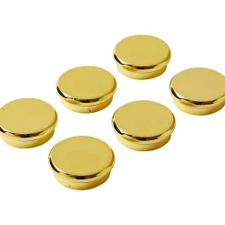 Martha Stewart Magnetic Clip, 0.86", Gold, 6/Pack (MS104M) Online