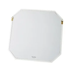 Sale Mobile Dry-Erase Whiteboard, Wood Frame, 14" x 14" (MS104G) Dry Erase