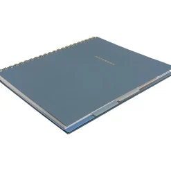 Martha Stewart 5-Subject Subject Notebooks, 9.25" x 11.25", Narrow Ruled, 120 Sheets, Blue (MS110M) Sale