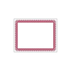 Sale Certificates, 8.5" x 11", Red/White, 100/Pack (961034S) Awards & Certificates