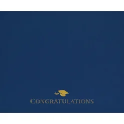 Best Great Papers! Graduation Certificate Cover with Gold Foil, 12"H x 9.375"W, 5/Pack (2017047) Awards & Certificates
