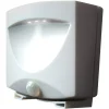 Light Bulbs<Maxsa Innovations Battery-powered Motion-activated Outdoor Night Light (white)