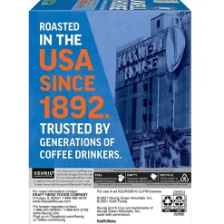 Keurig K-Cups<Maxwell House Original Roast Coffee, Keurig K-Cup Pod, Medium Roast, 96/Carton (5469CT)