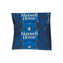 Coffee<Maxwell House Original Roast Ground Coffee, Medium Roast, 1.5 oz., 42/Carton (866150)