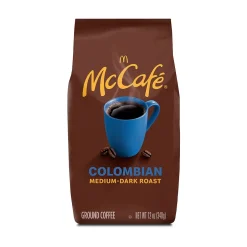 Coffee<McCafe McCafé Colombian Ground Coffee, 12 oz. Bag (004300006346)