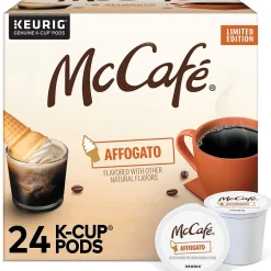 Keurig K-Cups<McCafe Affogato Coffee Keurig® K-Cup® Pods, Medium Roast, 24/Pack (5000380446)