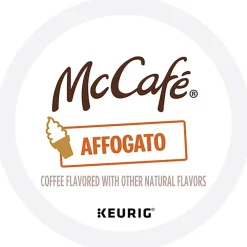 Keurig K-Cups<McCafe Affogato Coffee Keurig® K-Cup® Pods, Medium Roast, 24/Pack (5000380446)