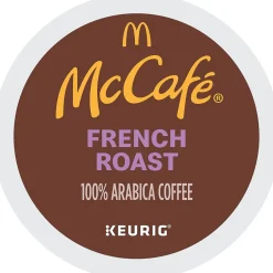 Keurig K-Cups<McCafe French Roast Coffee Keurig® K-Cup® Pods, Dark Roast, 96/Carton (080429CT)