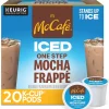 Keurig K-Cups<McCafe Mocha Frappe Iced Coffee Keurig® K-Cup® Pods, Medium Roast, 20/Box (5000372394)