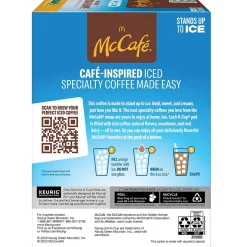 Keurig K-Cups<McCafe Mocha Frappe Iced Coffee Keurig® K-Cup® Pods, Medium Roast, 80/Carton (5000372394CT)