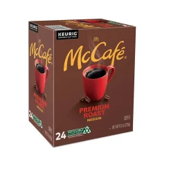 Keurig K-Cups<McCafe Premium Roast Coffee Keurig® K-Cup® Pods, Medium Roast, 24/Box (5000201379)