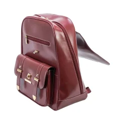 Backpacks<McKlein MARYVILLE Business Laptop/Tablet Backpack, Red (99576)