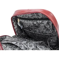 Backpacks<McKlein MARYVILLE Business Laptop/Tablet Backpack, Red (99576)