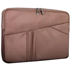 McKlein N Series AUBURN Nylon Laptop Sleeve for 15" Laptops, Khaki (18324)