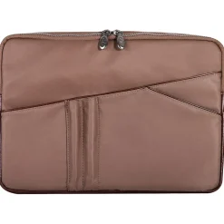 McKlein N Series AUBURN Nylon Laptop Sleeve for 15" Laptops, Khaki (18324)