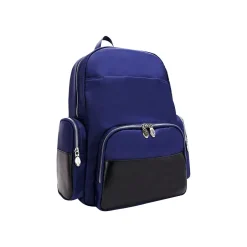 Backpacks<McKlein N Series CUMBERLAND Laptop Backpack, Solid, Navy (18367)
