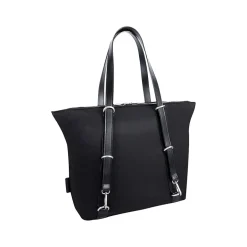 McKlein N Series DYLAN Nylon Convertible Backpack Tote, Medium, Black (18485)