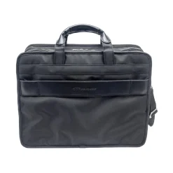 McKlein P Series Laptop Briefcase, Black Nylon (56445)