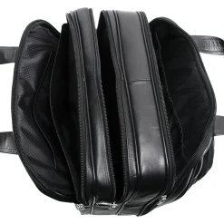 McKlein R Series, CHICAGO, Nylon, Patented Detachable Wheeled Laptop Overnight w/Removable Briefcase, Black (73585)