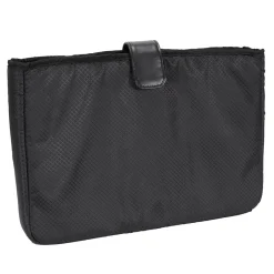 McKlein Roosevelt, Patented Detachable Wheeled Laptop Briefcase, Tech-Lite Ballistic Nylon, Black (74555)
