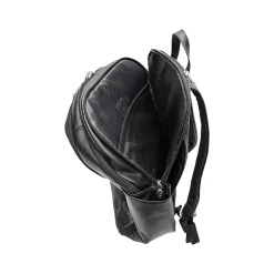 McKlein U Series Englewood Laptop Backpack, Black Leather (78895)