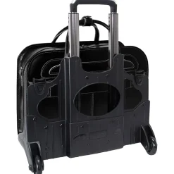McKlein W Series Laptop Roller, Black Leather (94985)