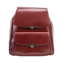 Backpacks<McKlein USA KENDALL Laptop/Tablet Backpack, Red (99536)