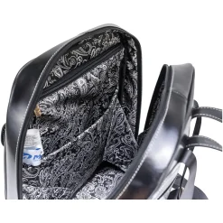 Backpacks<McKlein USA MADISON Business Laptop/Tablet Backpack, Black (99555)