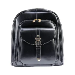 Backpacks<McKlein USA OLYMPIA Business Laptop/Tablet Backpack, Black (99565)