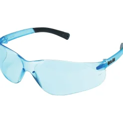 Eye Protection<MCR Safety BearKat ANSI Z87 Crews Safety Glasses, Frost Blue (BK113)