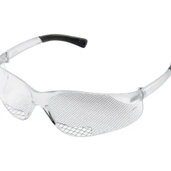 Eye Protection<MCR Safety BearKat Crews ANSI Z87 Magnifier Protective Glasses, Clear, 1.5 Diopter