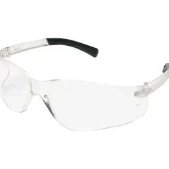 Eye Protection<MCR Safety BearKat Polycarbonate Safety Glasses, Clear Lens (BK110)