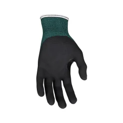 Work Gloves<MCR Safety Cut Pro Hypermax Fiber/Nitrile Work Gloves, XS, A2 Cut Level, Green/Black, Pair (96782XS)