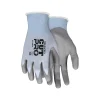 Work Gloves<MCR Safety Cut Pro Hypermax Fiber/Polyurethane Work Gloves, Blue/Gray, M, Pair (92718PUM)