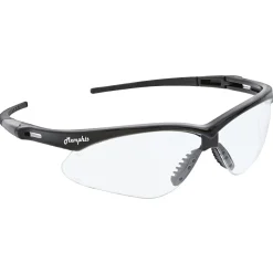 Eye Protection<MCR Safety Memphis Anti-Fog Safety Glasses, Wraparound, Clear Lens (MP110AF)