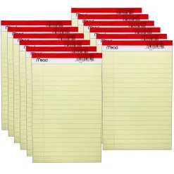 Mead Junior Legal Pad, 5" x 8", 50 Sheets/Pad, 12 Pads (MEA59614-12) Discount
