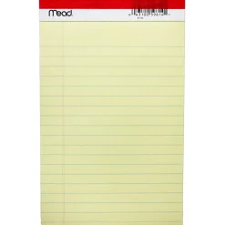 Mead Junior Legal Pad, 5" x 8", 50 Sheets/Pad, 12 Pads (MEA59614-12) Discount
