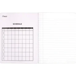 Mead 1-Subject Composition Notebooks, 9.75" x 7.5", Wide Ruled, 100 Sheets, Black (09910) Discount
