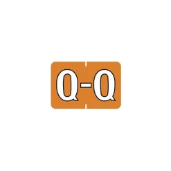 Medical Arts Press ® Barkley & Sycom® Compatible Alpha Sheet Style Labels, Q Discount