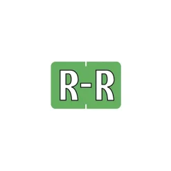 Medical Arts Press ® Barkley & Sycom® Compatible Alpha Sheet Style Labels, R Clearance