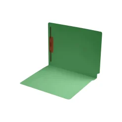 Medical Arts Press End Tab File Folder, Straight Cut, Letter-Size, Green, 50/Box (S-09242-GRN) Clearance