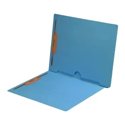 Medical Arts Press End Tab File Folder, Straight Cut, Letter-Size, Blue, 250/Carton (S-09019-BLU-B) Hot